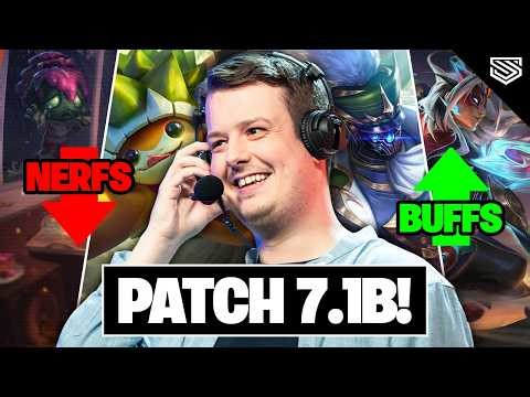 Wild Rift 7.1B Patch Notes Breakdown - RIOT FIXED ENCHANTER SUPPORTS!