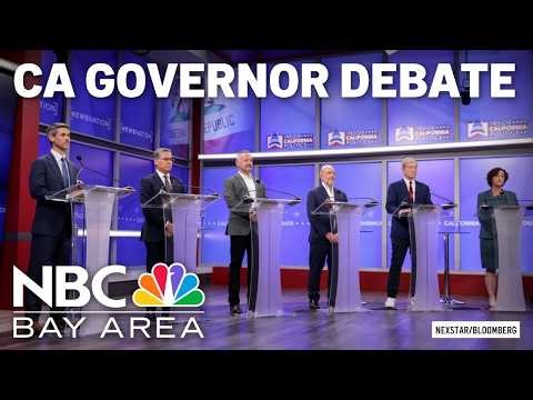 Top California governor candidates debate in San Francisco as field narrows