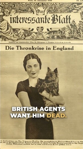 Why the Nazis Tried to Kidnap the Former King of England #EdwardVIII #RoyalFamily #WW2