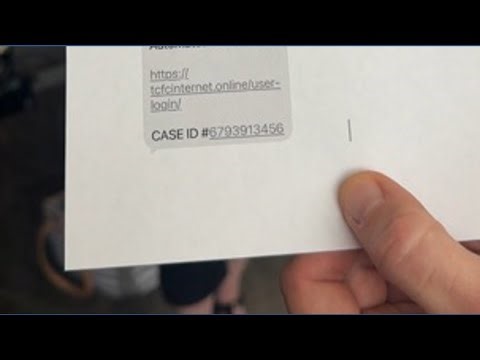 Bank text scam
