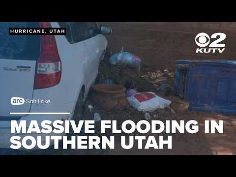 Extreme flooding hit southern Utah, causing big damage
