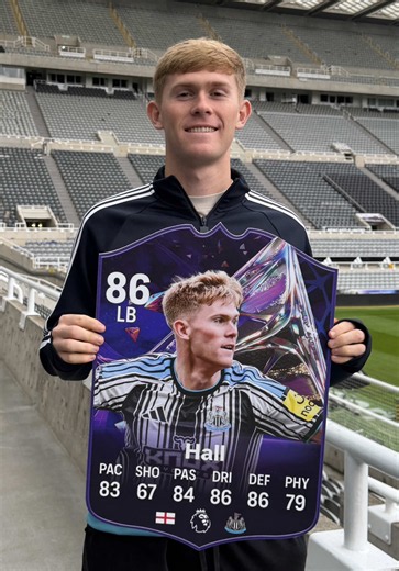 Lewis Hall is an #FC27 Future Star 🔮 Has he made your FUT team? 👀 #NUFC #Newcastle #SportsOnTikTok