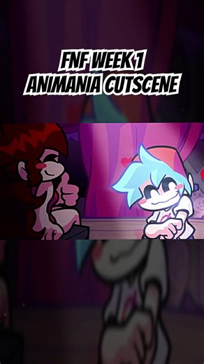 FNF WEEK 1 ANIMANIA CUTSCENE #fnf #fnfmod #animation