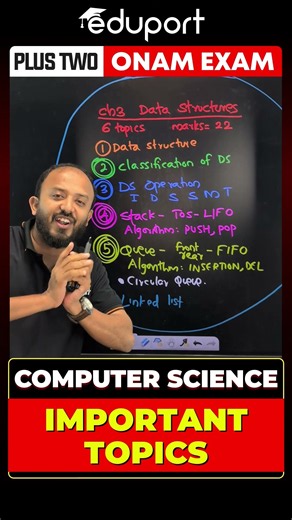 Important Topics!!!| Eduport Plus Two