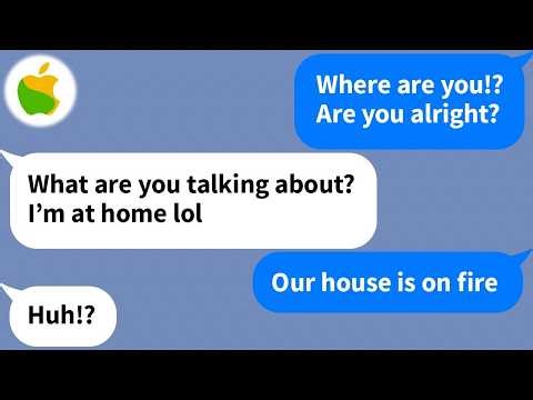 【Apple】 Our house burned down while my husband was out of town cheating on me