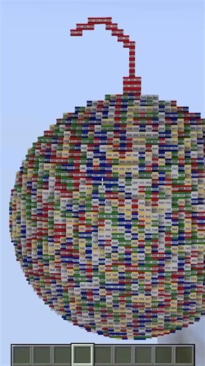 Breaking Minecraft with the Biggest TNT EXPLOSION! #minecraft #shorts