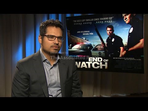 Michael Pena on his trouble making friends with Jake Gyllenhall on 'End of Watch'
