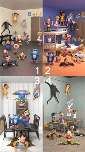 Hee Macarena!😂- TirMac Animation - Mario Compilation