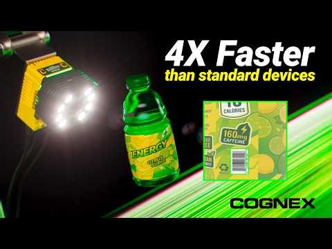 AI inspection at high speeds – Cognex In-Sight 3900 Vision System