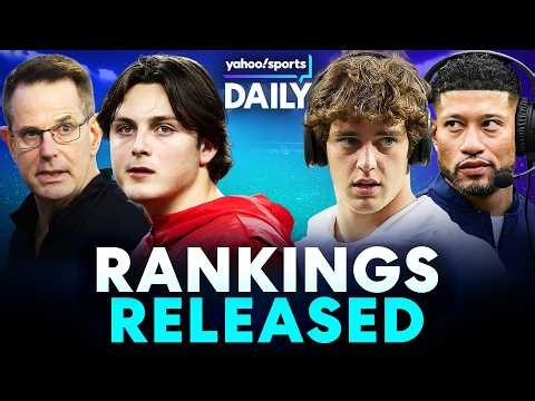 AP Poll Reaction: Indiana #6! + Irrelevant Bama, LSU is BEHIND Ole Miss? | Yahoo Sports Daily LIVE 🔴