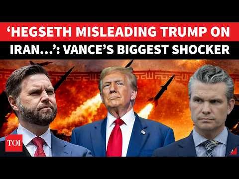 'Hegseth Hiding Iran Secrets…’: JD Vance's Shocking 'War Revelation’ Shakes U.S. | America Divided?