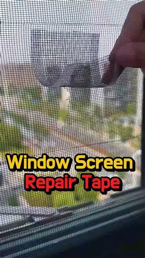 Don't Replace Your Windows! 🪟 How to Fix Ripped Screens in Seconds #lifehacks #homedecor