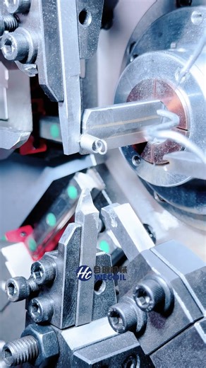 Tension spring making machine, Wecoil HCT-1025, camless spring machine supplier. WA:+8613729944210.