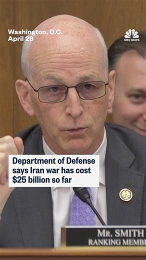 Department of Defense says Iran war has cost $25 billion so far
