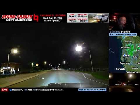 LIVE Florida Storm Chasing!