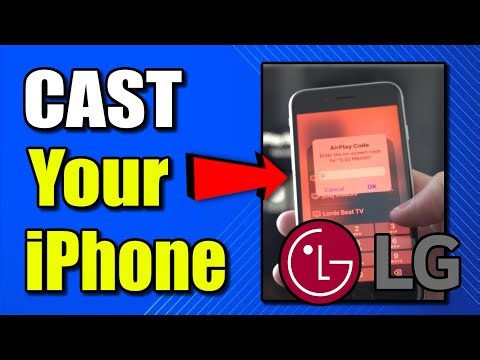 How to Screen Mirror & Cast iPhone Screen to LG TV with Airplay (Best Method)