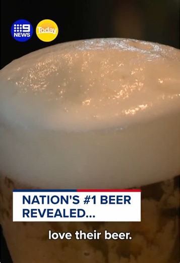 So, what's the Aussie favourite? 🍺 The beer that took out the number one spot this year has been named! #9News