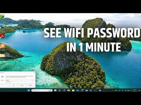 How to know wifi password in laptop