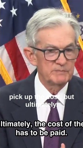 Powell WARNED "Someone Has to Pay for the Tariffs"