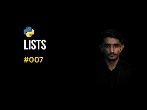 Python Lists | L-7