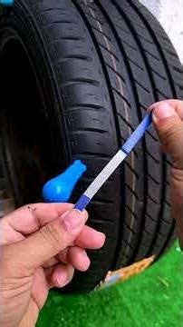 Fix Your Flat Tire in Minutes – DIY Repair 🧑‍🔧🛠️