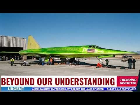 America’s NEW Hypersonic Jet Reaches Incredible Speeds — And It’s Already Airborne