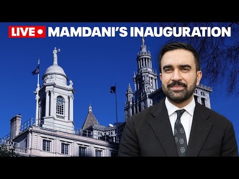 Live: Mayor Zohran Mamdani’s inauguration in NYC