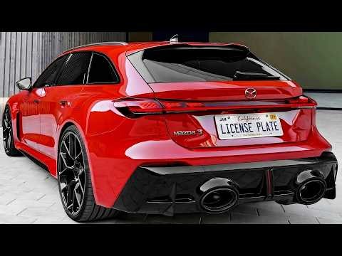 UNEXPECTED 2027 MAZDA 3 Coming Up! Hot Hatchback, Sport Interior, Upgraded Power, more info