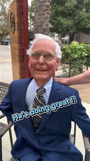 Senator MITCH MCCONNELL is looking healthier than ever! #congress #congressnews #senator