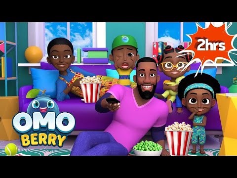 🍿 Family Movie Night With OmoBerry | Educational Cartoons on YouTube + Movie Night + Kids Cartoons 🎬