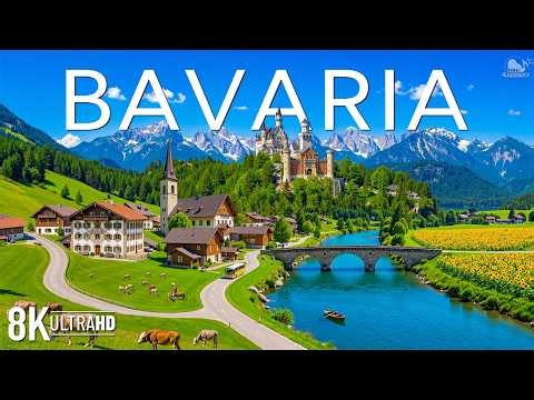 Wonders of Bavaria 8K | Exploring Germany’s Most Beautiful Alpine Region | Travel Video 8K