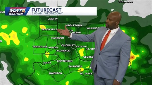 More Rain Wednesday Then Cool Weekend Cincinnati