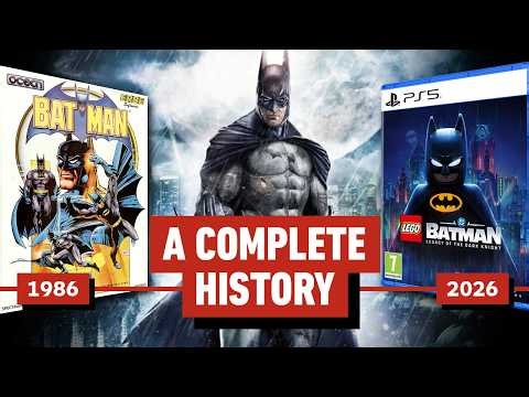 The Complete History of Batman Games - Best, Worst, Weirdest