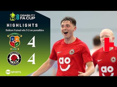 EE Disability FA Cup - Partially Sighted Final 🏆 Birmingham Futsal vs Bolton Futsal Highlights