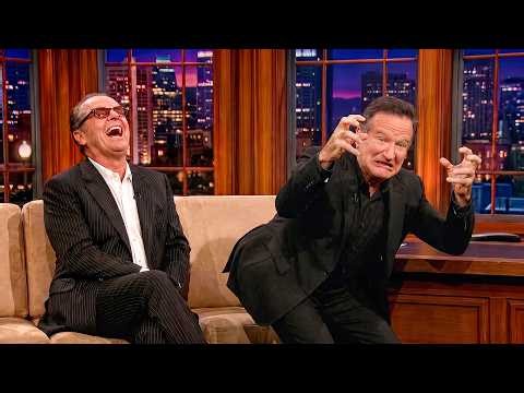 Robin Williams Turning Celebrity Interviews into Total Mayhem