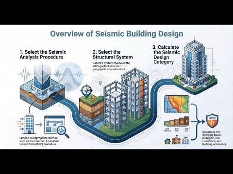 Earthquake Load Calculation ASCE 7-16 | ELF Method, Base Shear & Time Period Explained