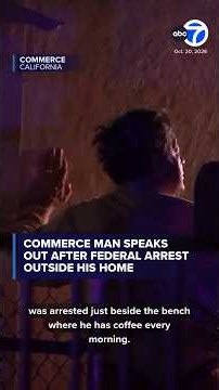 Man questions show of force during federal arrest