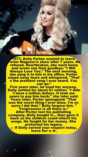 The Incredible Story Behind Dolly Parton's "I Will Always Love You"