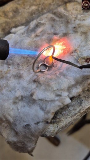 HOW TO MAKE A Infinity Ring | RING MEKING #reelsviralシ #ringmaking #ring #silver #handmade #viralvideoシ | Craft Zevar