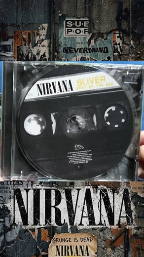 Nirvana CD Collection: Sliver (The Best of the Box) #shorts