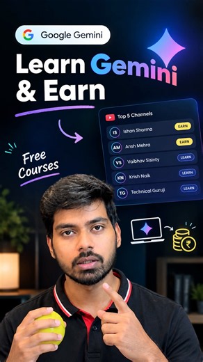 👉LEARN AND EARN WITH GOOGLE GEMINI