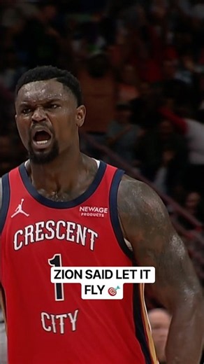 ZION WILLIAMSON BEATS THE BUZZER WITH A THREE 😳🔥