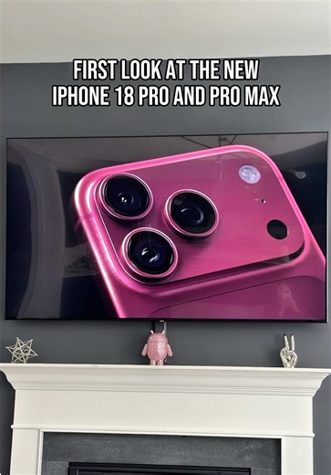 First look at the new iPhone 18 Pro and iPhone 18 Pro Max! #iphone18pro #iphone18promax #iphone