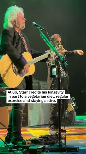 Ringo Starr is still rocking at 86
