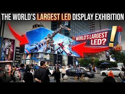 🔴 LIVE: Inside the World's Biggest LED Screen Fair Right Now — Shenzhen 2026