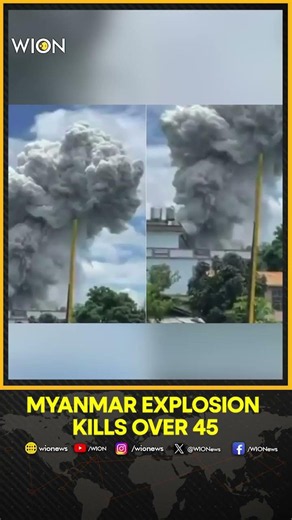 Deadly Blast in Rebel-Held Region in Northern Myanmar Kills Over 45 | WION Shorts