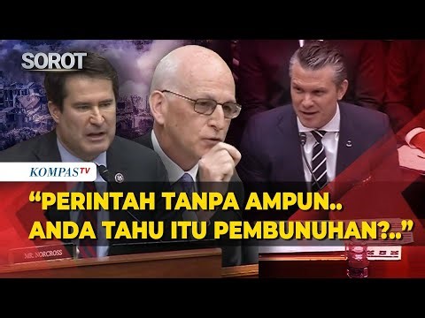 Sengit! Menteri Perang AS Dicecar di Kongres AS Bahas Perang hingga Nuklir Iran!