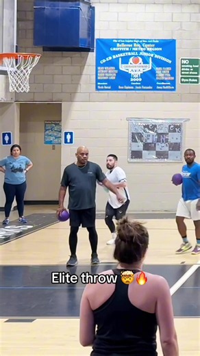 What a THROW 🔥😅 (@jdball26) #dodgeball #throw #game #team #arm | dodgeball