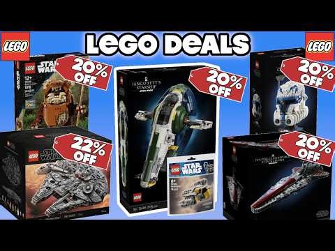 HUGE LEGO STAR WARS DEALS & FREE GWP! 🤯 + NEW AMAZON DISCOUNTS!
