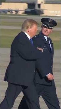 Trump departs Joint Base Andrews, Md for Iowa